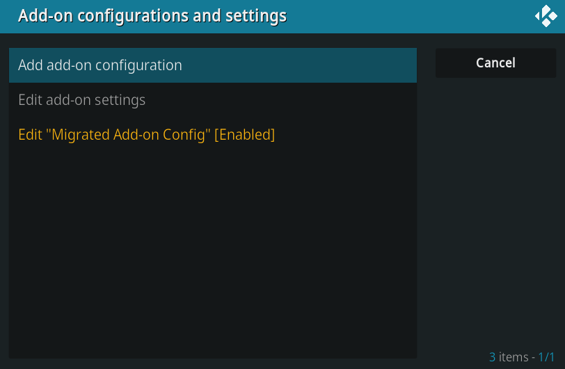 Kodi IPTV Add-on Configuration